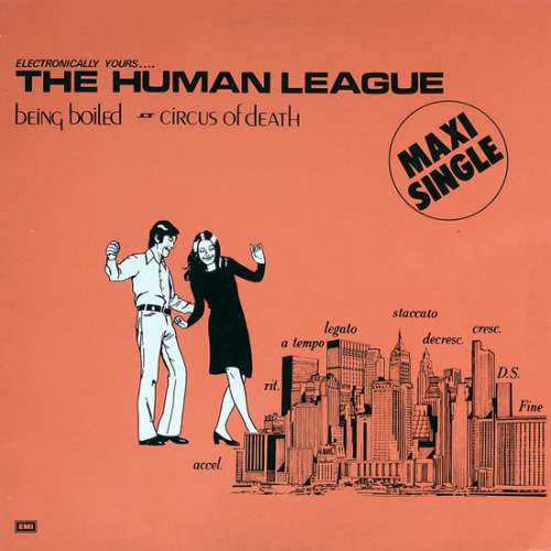 Cover The Human League - Being Boiled / Circus Of Death (12, Maxi, RE) Schallplatten Ankauf