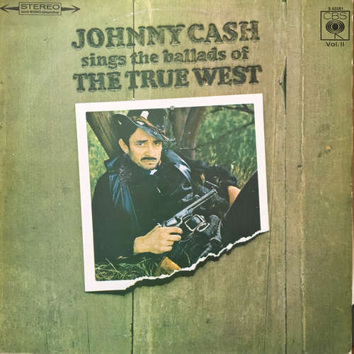 Cover Johnny Cash - Johnny Cash Sings The Ballads Of The True West Volume 2 (LP, Album) Schallplatten Ankauf