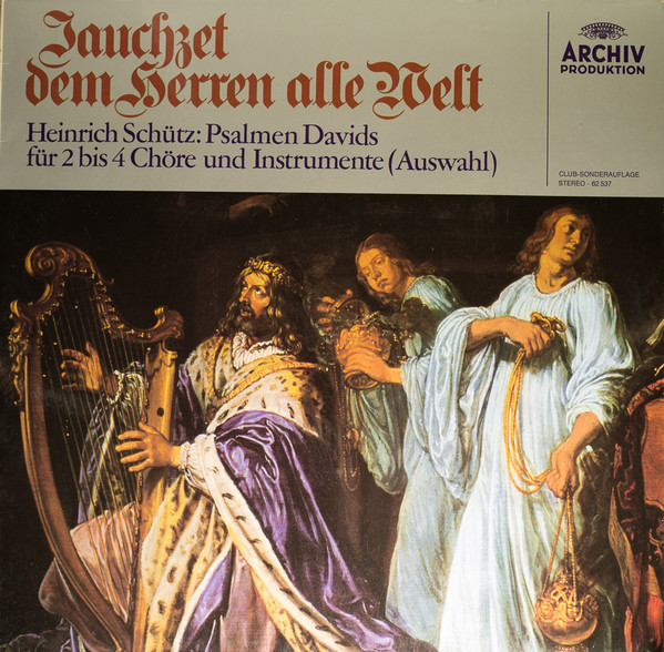 Cover Heinrich Schütz - Jauchzet Dem Herren Alle Welt (LP, Comp, Club, RE) Schallplatten Ankauf
