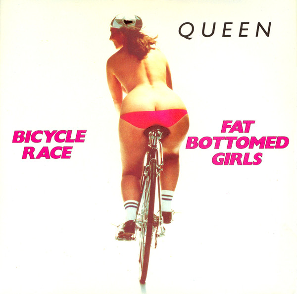 Cover Queen - Bicycle Race / Fat Bottomed Girls (7, Single) Schallplatten Ankauf