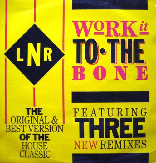 Cover LNR - Work It To The Bone (12) Schallplatten Ankauf