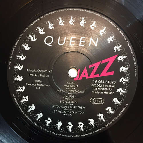 Cover Queen - Jazz (LP, Album) Schallplatten Ankauf