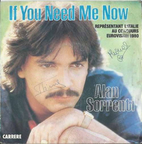 Bild Alan Sorrenti - If You Need Me Now (7, Single) Schallplatten Ankauf