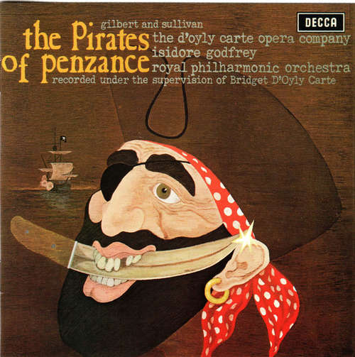Cover Gilbert And Sullivan*, The D'Oyly Carte Opera Company*, Isidore Godfrey, Royal Philharmonic Orchestra* - The Pirates Of Penzance (2xCD, RE) Schallplatten Ankauf