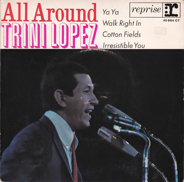 Cover Trini Lopez - All Around TRINI LOPEZ (7, EP) Schallplatten Ankauf