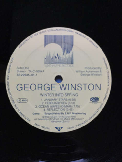 Bild George Winston - Winter Into Spring (LP, Album) Schallplatten Ankauf