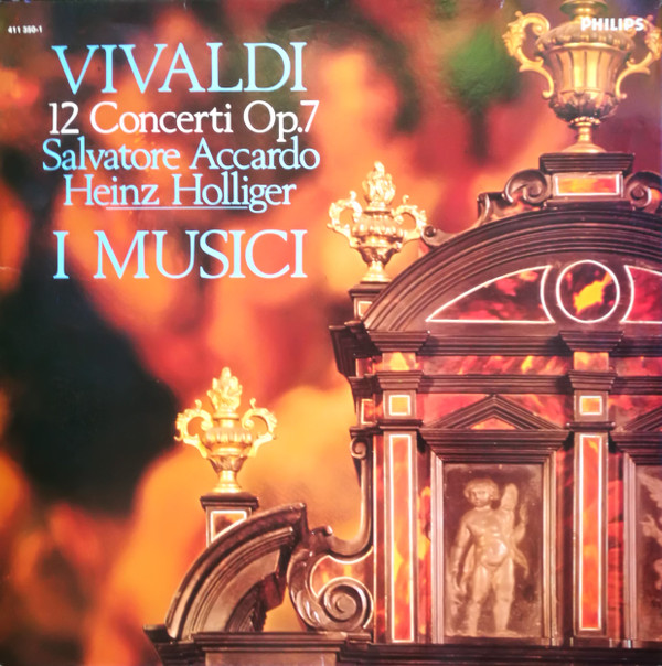 Cover Vivaldi*, Salvatore Accardo, Heinz Holliger, I Musici - 12 Concerti Op. 7 (2xLP, Album, RE, Env) Schallplatten Ankauf