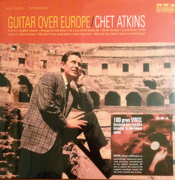 Cover Chet Atkins - Guitar Over Europe (LP, Album) Schallplatten Ankauf