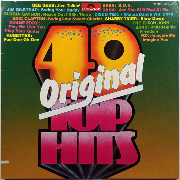 Cover Various - 40 Original Top Hits (2xLP, Comp, Gat) Schallplatten Ankauf