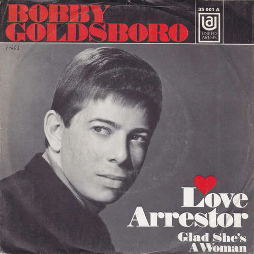 Cover Bobby Goldsboro - Love Arrestor (7, Single, Mono) Schallplatten Ankauf