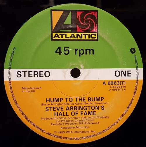 Cover Steve Arrington's Hall Of Fame - Hump To The Bump (12) Schallplatten Ankauf