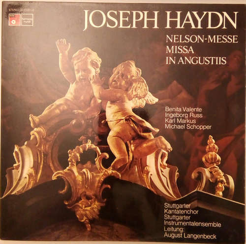 Cover Joseph Haydn / Stuttgarter Kantatenchor / August Langenbeck - Nelson-Messe: Missa In Angustiis (LP, Gat) Schallplatten Ankauf