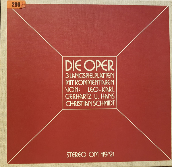Cover Various - Die Oper (3xLP, Comp + Box) Schallplatten Ankauf