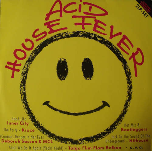 Cover Various - Acid House Fever (2xLP, Comp, Clu) Schallplatten Ankauf