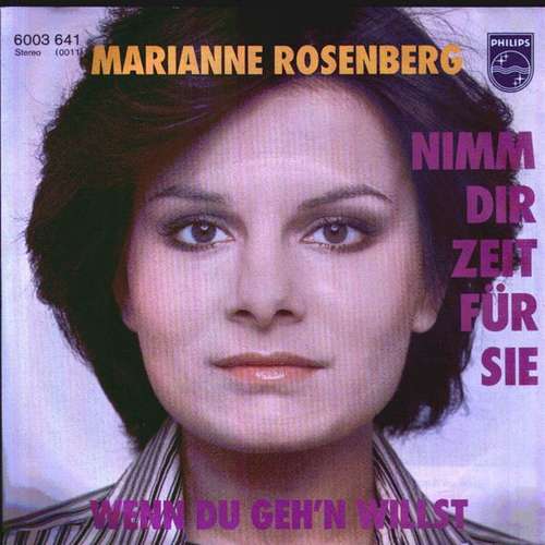 Bild Marianne Rosenberg - Nimm Dir Zeit Für Sie (7, Single) Schallplatten Ankauf