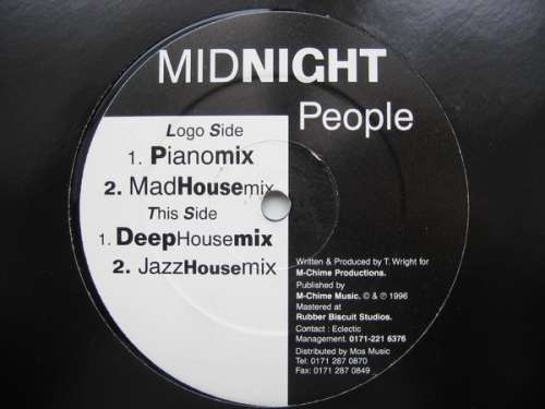 Cover Midnight People - Midnight People (12) Schallplatten Ankauf