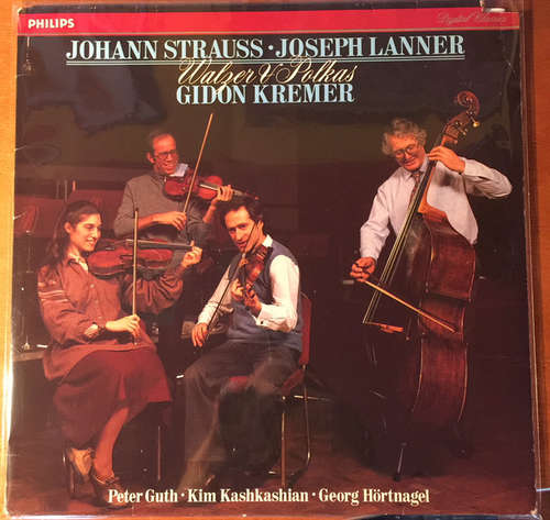 Cover Johann Strauss* • Joseph Lanner* - Gidon Kremer • Peter Guth • Kim Kashkashian • Georg Hörtnagel - Walzer & Polkas (LP, Album) Schallplatten Ankauf