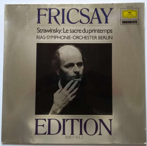Cover Igor Strawinsky* - RIAS Symphonie-Orchester Berlin / Ferenc Fricsay - Le Sacre Du Printemps (LP, Mono) Schallplatten Ankauf