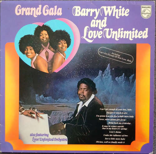 Cover Barry White And Love Unlimited Also Featuring Love Unlimited Orchestra - Grand Gala (LP, Comp) Schallplatten Ankauf