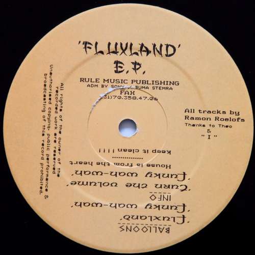Cover Fluxland E.P. Schallplatten Ankauf