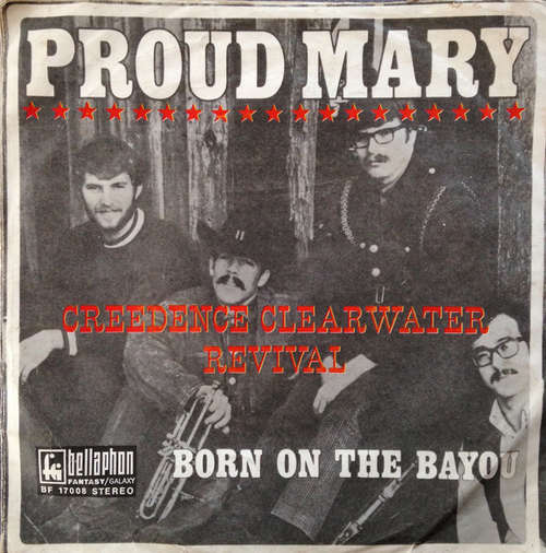 Cover Creedence Clearwater Revival - Proud Mary (7, Single, RE) Schallplatten Ankauf