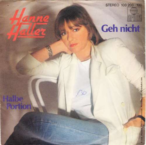 Cover Hanne Haller - Geh Nicht (7, Single) Schallplatten Ankauf