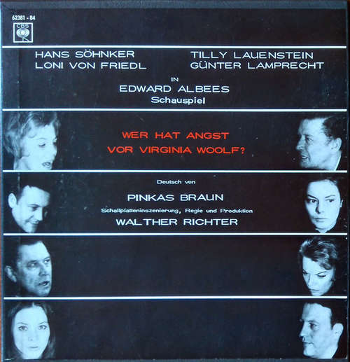 Cover No Artist - Wer Hat Angst Vor Virginia Woolf? (4xLP) Schallplatten Ankauf