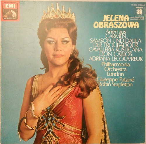 Cover Jelena Obraszowa*, Philharmonia Orchestra London* - Arien Aus (LP, Quad) Schallplatten Ankauf