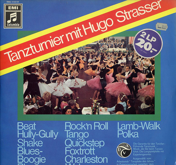 Cover Hugo Strasser - Tanzturnier Mit Hugo Strasser (2xLP) Schallplatten Ankauf