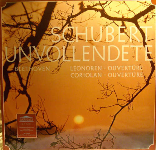 Cover Schubert* / Beethoven* - Sinfonie Nr. 8 H-Moll »Unvollendete« / Leonore Nr. 3 · Coriolan - Ouvertüren (LP) Schallplatten Ankauf