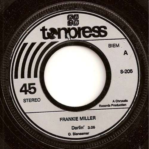 Cover Frankie Miller - Darlin'  (7, Single) Schallplatten Ankauf