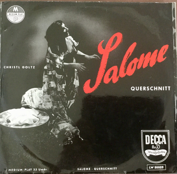 Bild Christl Goltz*, Wiener Philharmoniker, Clemens Krauss - Salome Querschnitt (10) Schallplatten Ankauf