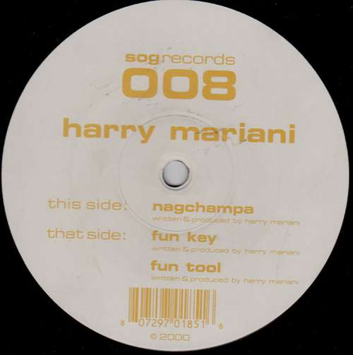 Cover Harry Mariani - Nagchampa / Fun Key / Fun Tool (12) Schallplatten Ankauf