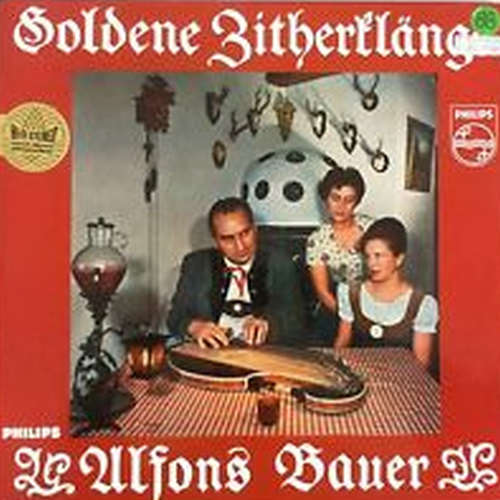 Cover Alfons Bauer - Goldene Zitherklänge (LP, Album) Schallplatten Ankauf