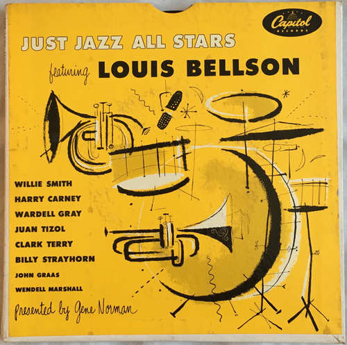 Bild Just Jazz All Stars* Featuring Louis Bellson - Just Jazz All Stars Featuring Louis Bellson (2x7, Album, EP) Schallplatten Ankauf