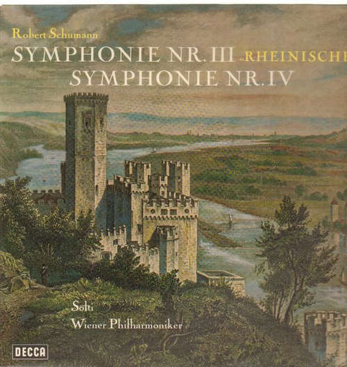 Cover Robert Schumann - Solti*, Wiener Philharmoniker - Symphonies 3 & 4 (LP) Schallplatten Ankauf
