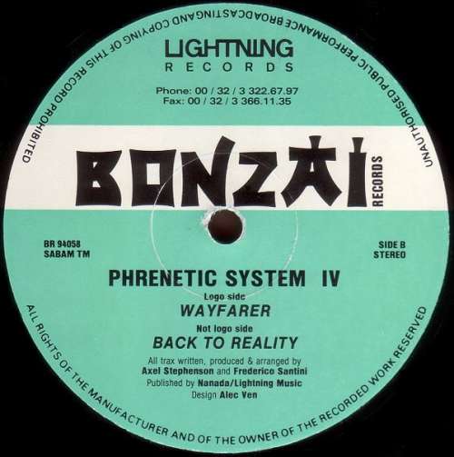 Cover Phrenetic System - IV (12) Schallplatten Ankauf