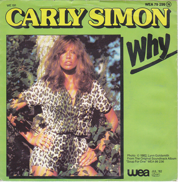 Cover Carly Simon - Why (7, Single) Schallplatten Ankauf