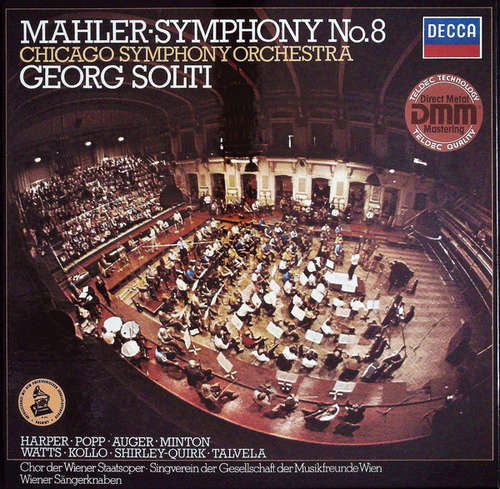 Cover Mahler*, Chicago Symphony Orchestra*, Georg Solti - Symphony No.8 (2xLP, Album + Box) Schallplatten Ankauf