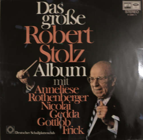Cover Robert Stolz - Das Große Robert-Stolz-Album  (2xLP) Schallplatten Ankauf