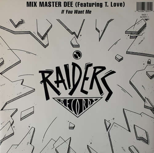Cover Mix Master Dee Featuring T. Love - If You Want Me (12) Schallplatten Ankauf