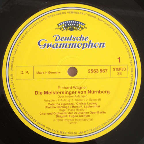 Cover Wagner* - Jochum* - Die Meistersinger Von Nürnberg (Box + 5xLP, GY8) Schallplatten Ankauf