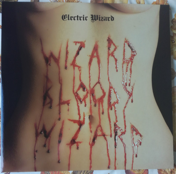 Cover Electric Wizard (2) - Wizard Bloody Wizard (LP, Album, Ltd, RP, Whi) Schallplatten Ankauf