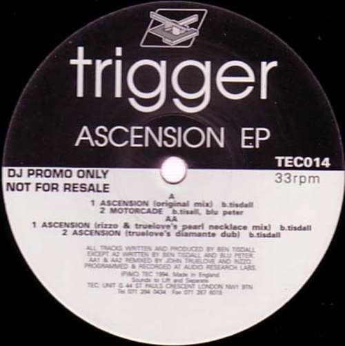 Cover Trigger - Ascension EP (12, EP) Schallplatten Ankauf