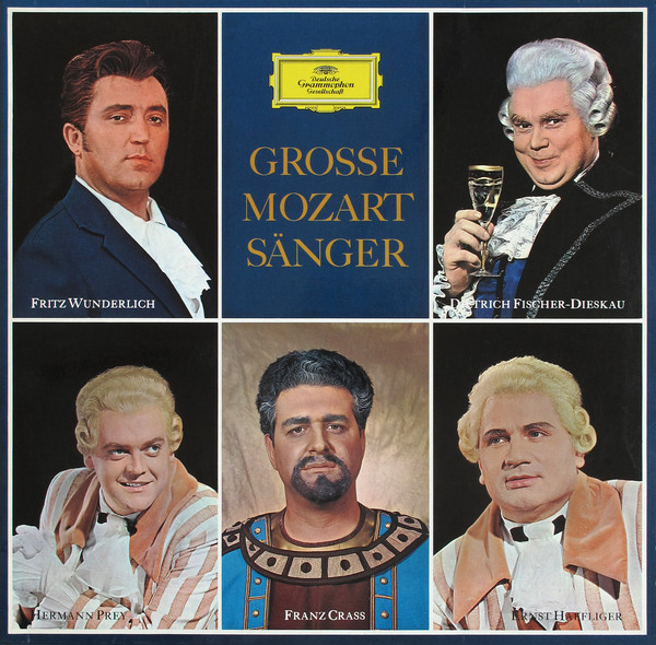 Cover Various - Große Mozart Sänger (LP, Comp) Schallplatten Ankauf