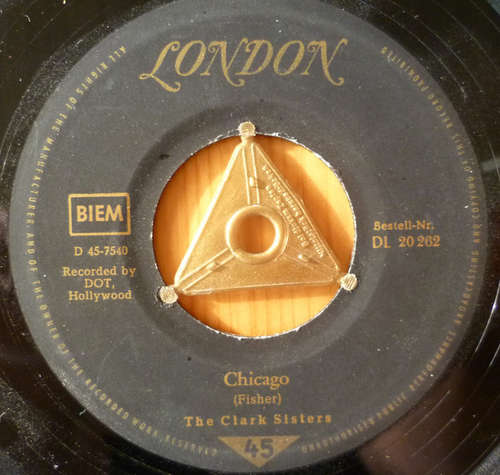 Cover The Clark Sisters (2) - Chicago (7, Single) Schallplatten Ankauf