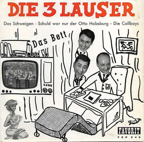 Bild Die 3 Lauser - Das Bett (7, EP) Schallplatten Ankauf