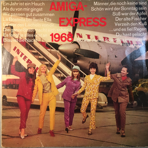 Cover Various - AMIGA-Express 1968 (LP, Comp, RE) Schallplatten Ankauf