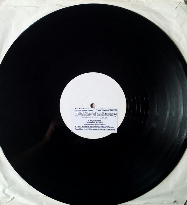 Cover TP One - The Journey (12, Promo, W/Lbl) Schallplatten Ankauf