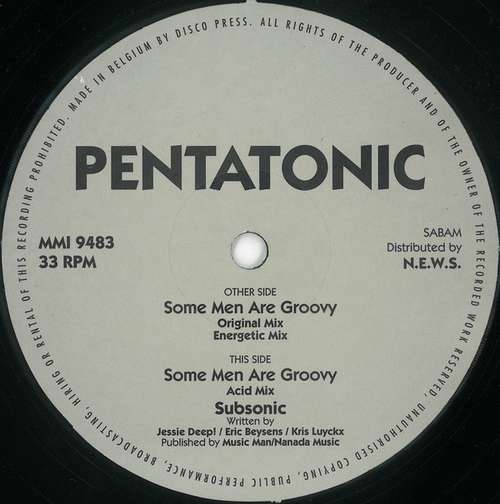 Cover Pentatonic - Some Men Are Groovy (12) Schallplatten Ankauf